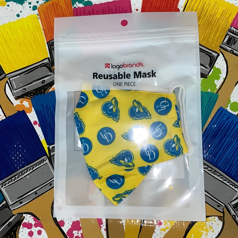 Logobrands Univ of Delaware Reusable Mask
